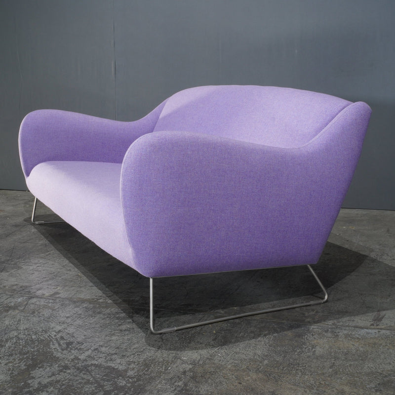 SCP Baude Lilac Three Seater Sofa by Matthew Hilton @ REHAUS