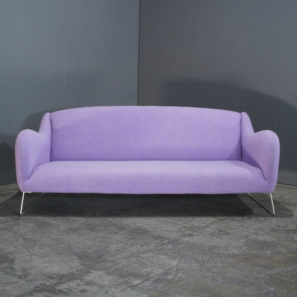 SCP Baude Lilac Three Seater Sofa by Matthew Hilton @ REHAUS