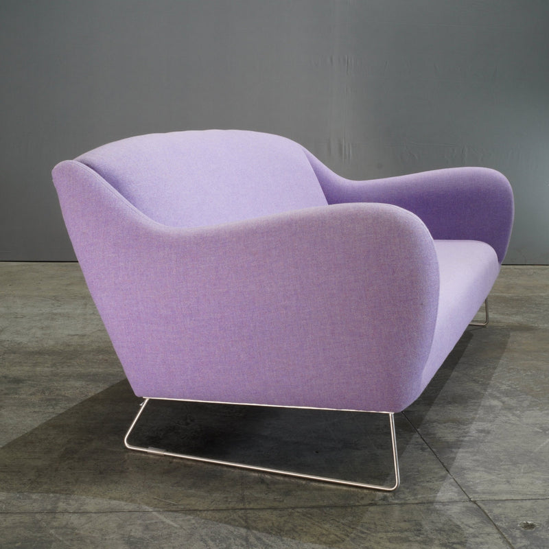 SCP Baude Lilac Three Seater Sofa by Matthew Hilton @ REHAUS