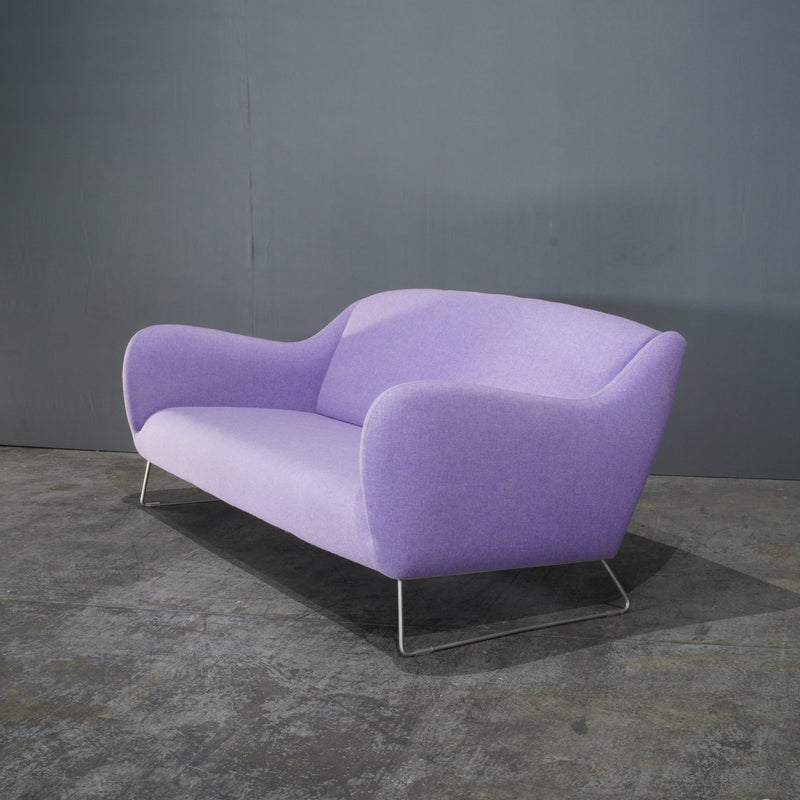 SCP Baude Lilac Three Seater Sofa by Matthew Hilton @ REHAUS