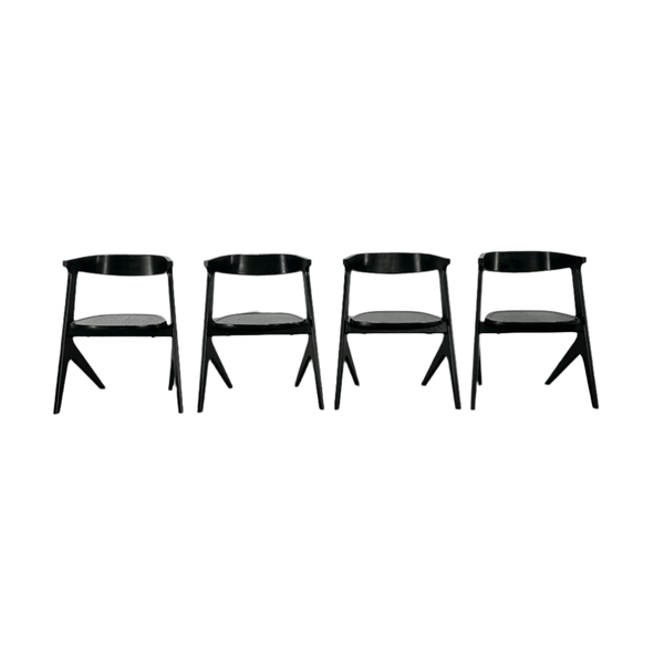 Slab Dining Chairs by Tom Dixon, Set of Four @ REHAUS