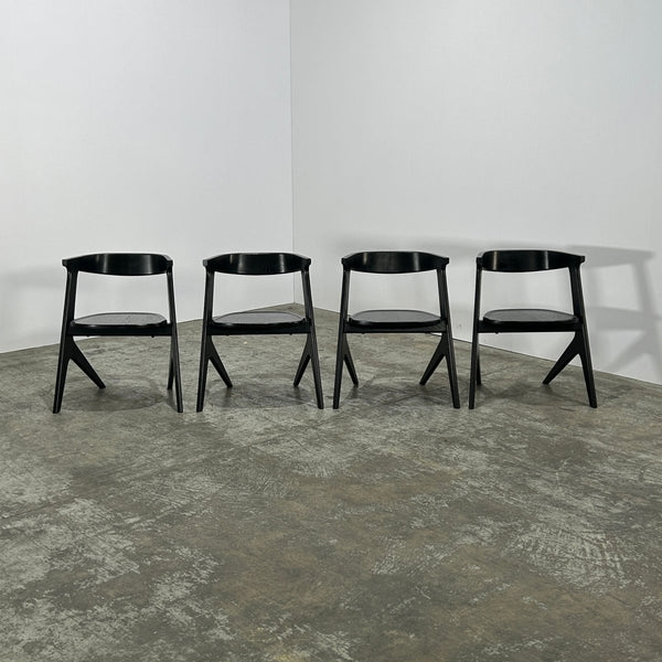 Slab Dining Chairs by Tom Dixon, Set of Four @ REHAUS