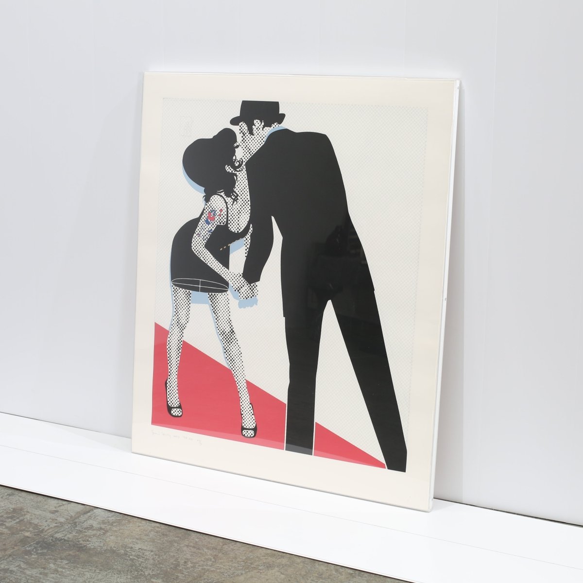 The Kiss by Gerald Laing @ REHAUS