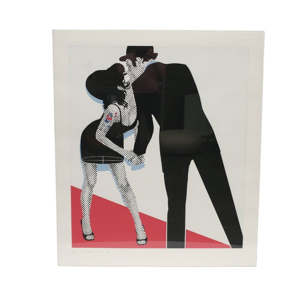 The Kiss by Gerald Laing @ REHAUS