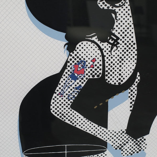 The Kiss by Gerald Laing @ REHAUS