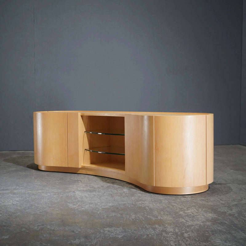 Tom Schneider Swirl Media Cabinet - REHAUS - Tom Schneider