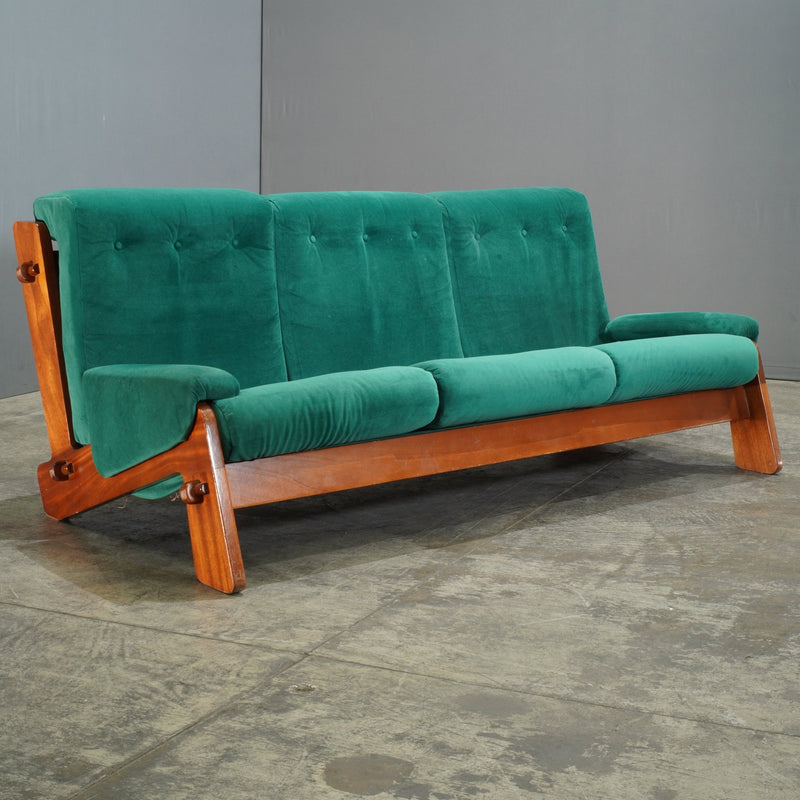 Vintage 1980's Danish 3 Seater Sofa @ REHAUS