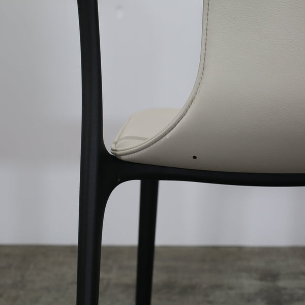 Vitra Belleville Leather Chairs by Ronan & Erwan Bouroullec, Set of Two @ REHAUS