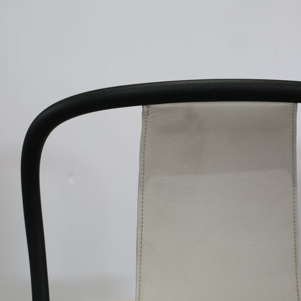 Vitra Belleville Leather Chairs by Ronan & Erwan Bouroullec, Set of Two @ REHAUS