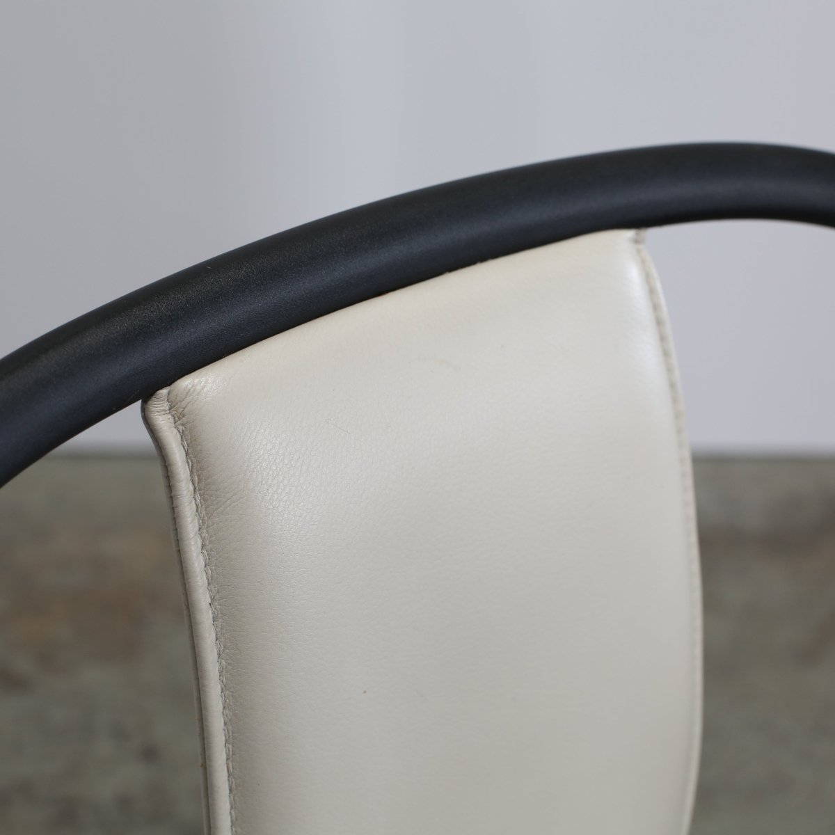 Vitra Belleville Leather Chairs by Ronan & Erwan Bouroullec, Set of Two @ REHAUS