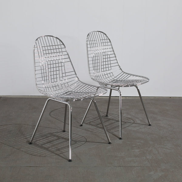 Vitra DKX Wire Chairs by Eames, Set of Two @ REHAUS