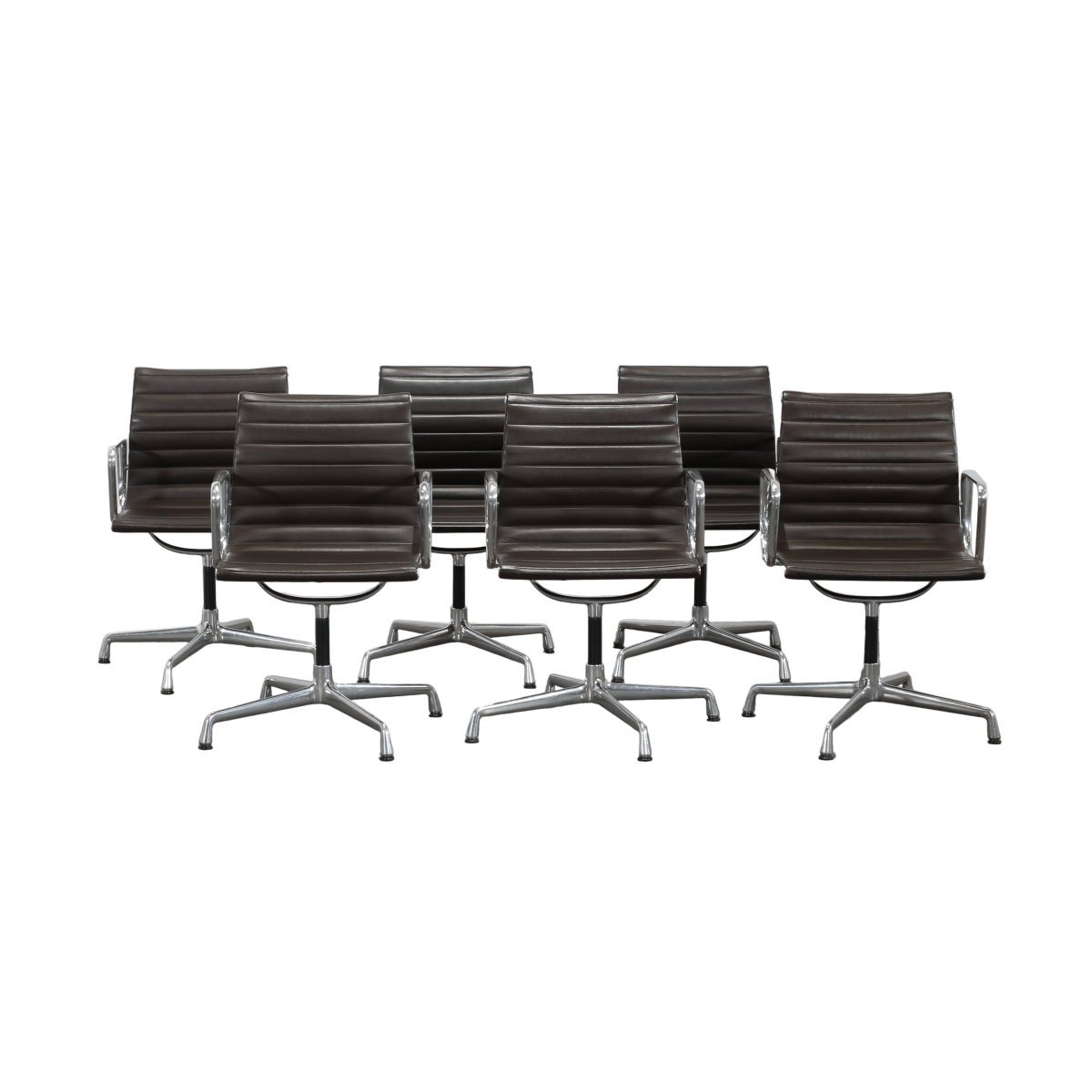 Vitra Eames E108 Office Chairs, Set of Six @ REHAUS