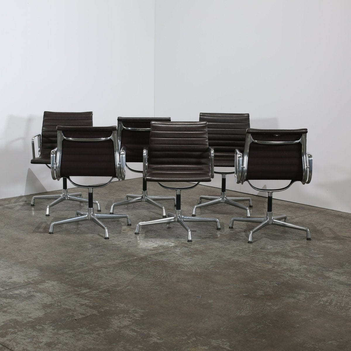 Vitra Eames E108 Office Chairs, Set of Six @ REHAUS