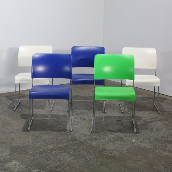 Vitra Hal Sledge Chairs by Jasper Morrison, Set of Five @ REHAUS