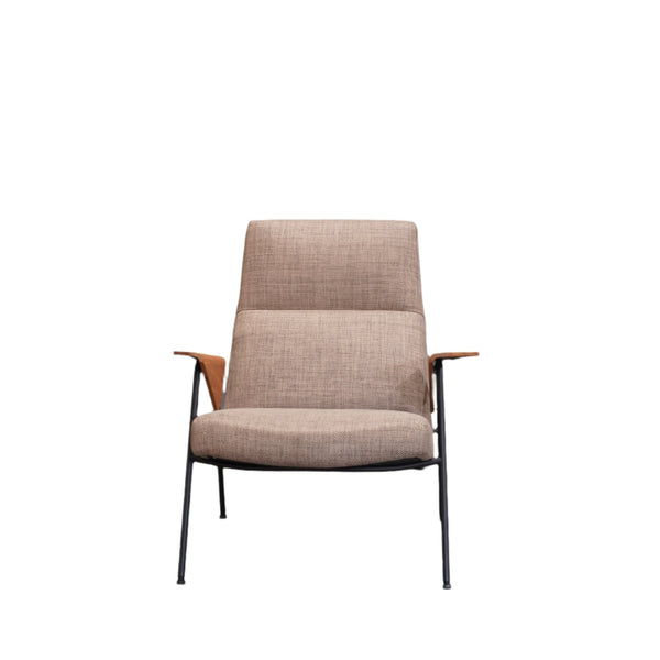 Walter Knoll Votteler Beige Armchair by Arno Votteler @ REHAUS