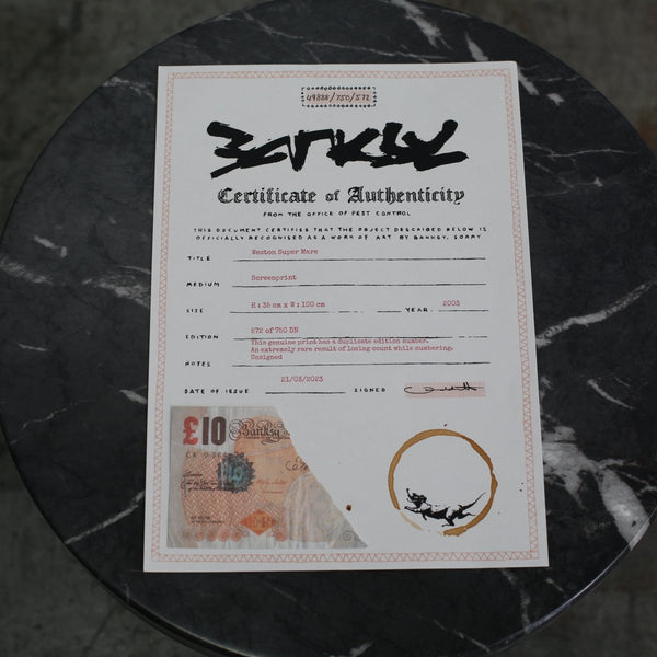 'Weston Super Mare' by Banksy @ REHAUS