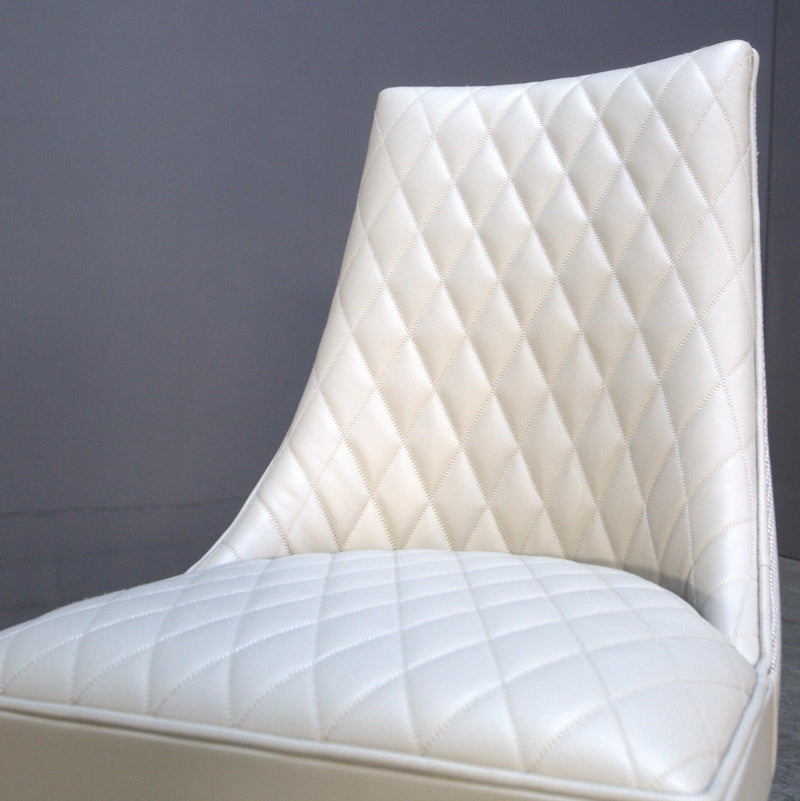 White Dining Chair by Malerba @ REHAUS