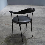 Zanotta Carmen Black Dining Chairs by Enzo Mari, Set of Two - REHAUS - Zanotta