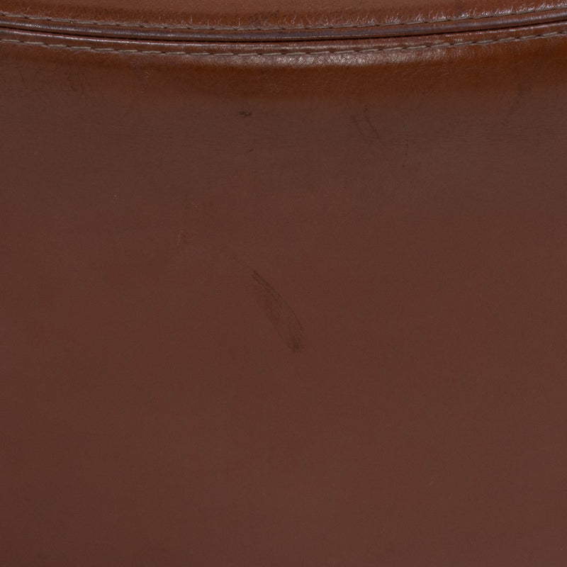 Minotti by Gordon Guillaumier Brown Leather Capri Armchair, 2005