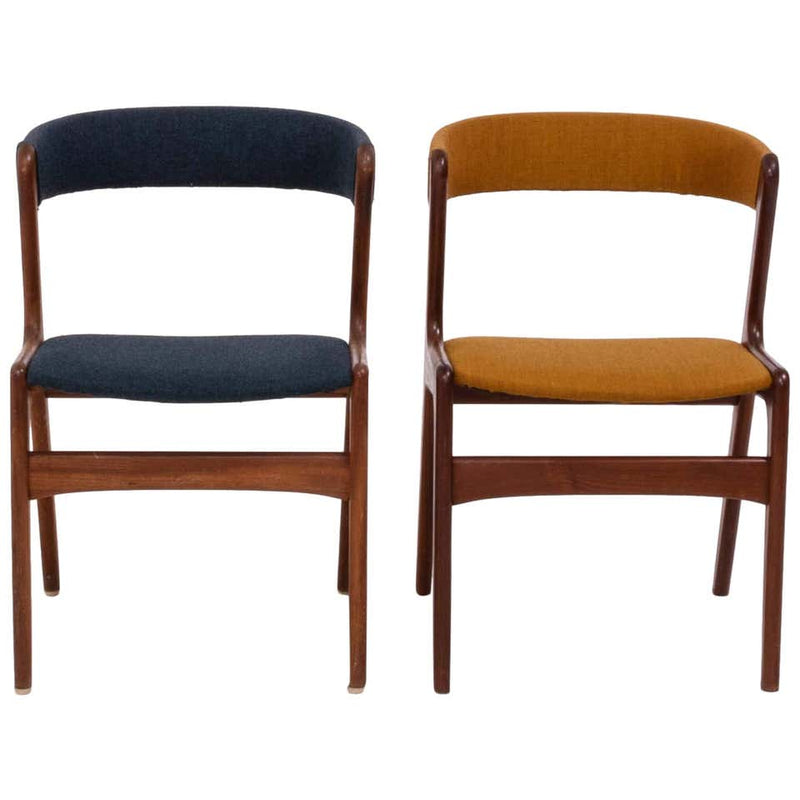 Midcentury T21 Fire Chairs by Korup, Set of 2