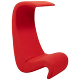 Verner Panton for Vitra Red Amoebe Highback Chair