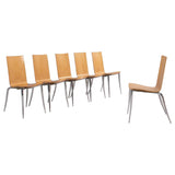 Philippe Starck for Driade Olly Tango Dining Chair, Set of 6