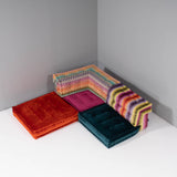 Roche Bobois by Hans Hopfer Mah Jong Missoni Home Sectional Sofa, Set of 5