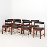 McIntosh Midcentury 4103 Teak Dining Chairs, Set of 8