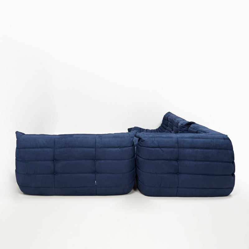 Ligne Roset by Michel Ducaroy Dark Blue Sofa, Set of 5