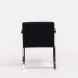 Brno Black Flat Bar Chairs, Knoll, Set of 4