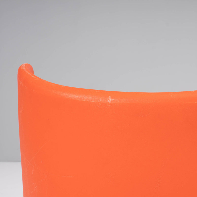 Cappellini by Ron Arad ‘Nona Rota’ Orange Chairs, Set of 2
