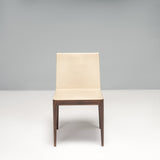 B&B Italia by Antonio Citterio Beige Leather EL Dining Chairs, set of 4