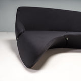 Zaha Hadid for B&B Italia Black MS288S Moon Sofa