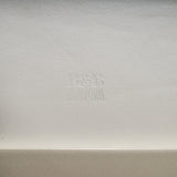 B&B Italia by Jeffrey Bernett Landscape White Leather Chaise Longue