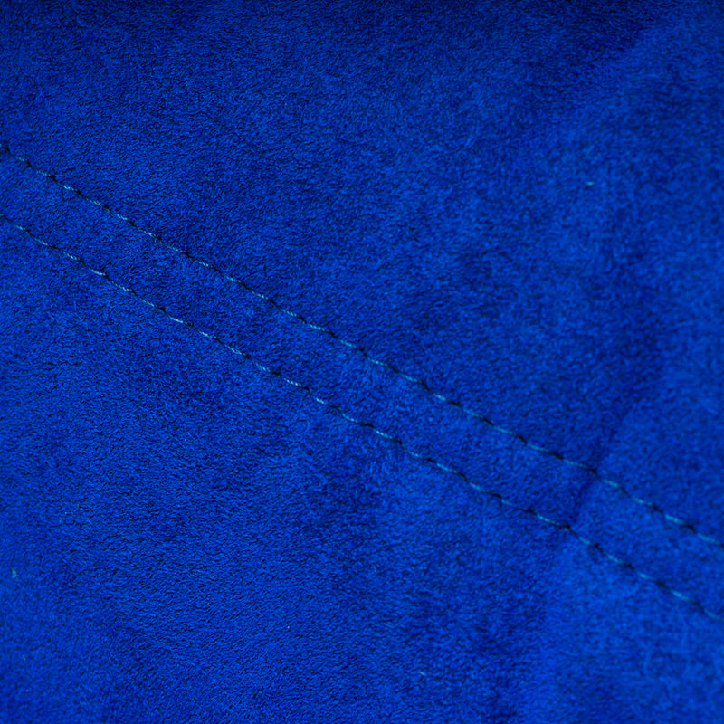 Ligne Roset by Michel Ducaroy Blue Alcantara Togo, Set of Four