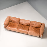 Cassina Leather LC3 Grand Confort Three Seat Sofa