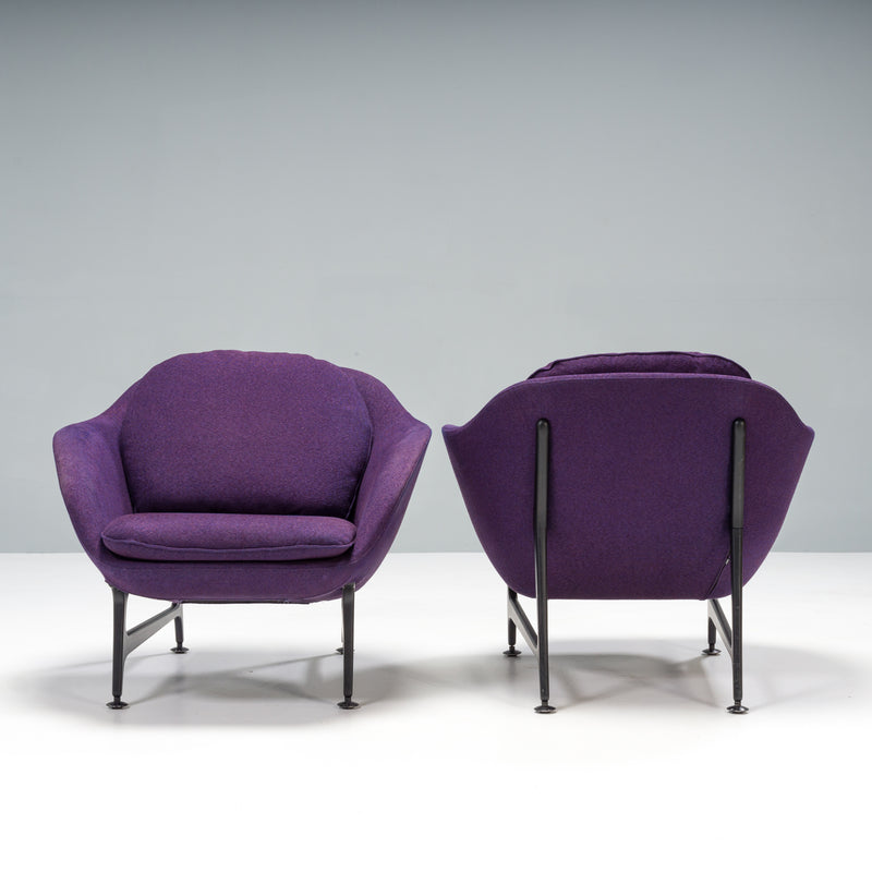 Cassina by Jaime Hayon Vico Purple Armchairs, Set of 2
