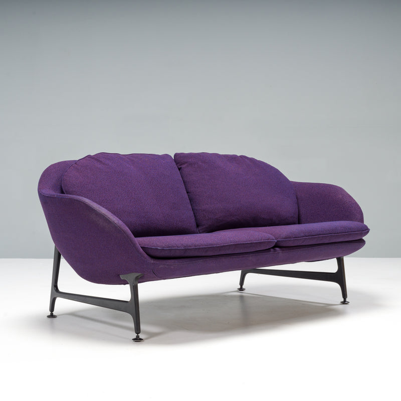 Cassina by Jaime Hayon Vico Purple Two Seater Sofa
