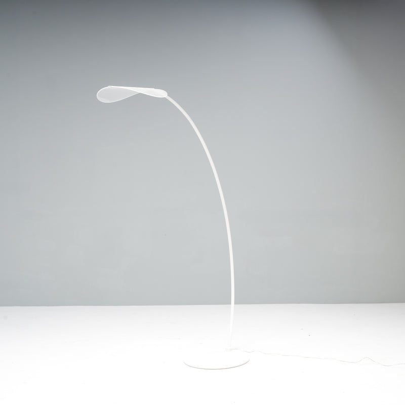 Mirco Crosatto for Stilnovo Diphy White Floor Lamp