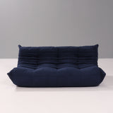 Ligne Roset by Michel Ducaroy Togo Dark Blue Modular 3 Seater Sofa
