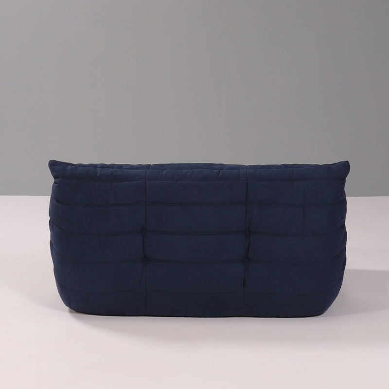 Ligne Roset by Michel Ducaroy Togo Dark Blue Modular 2 Seater Sofa