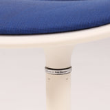 Fritz Hansen Rin Dining Swivel Chair in White by Hiromichi Konno, Set of 4