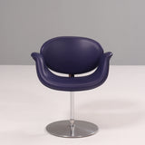 1960's Artifort Little Tulip Purple Swivel Chairs by Pierre Paulin, Set of 4