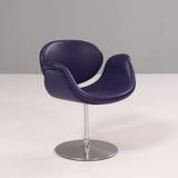 1960's Artifort Little Tulip Purple Swivel Chairs by Pierre Paulin, Set of 2