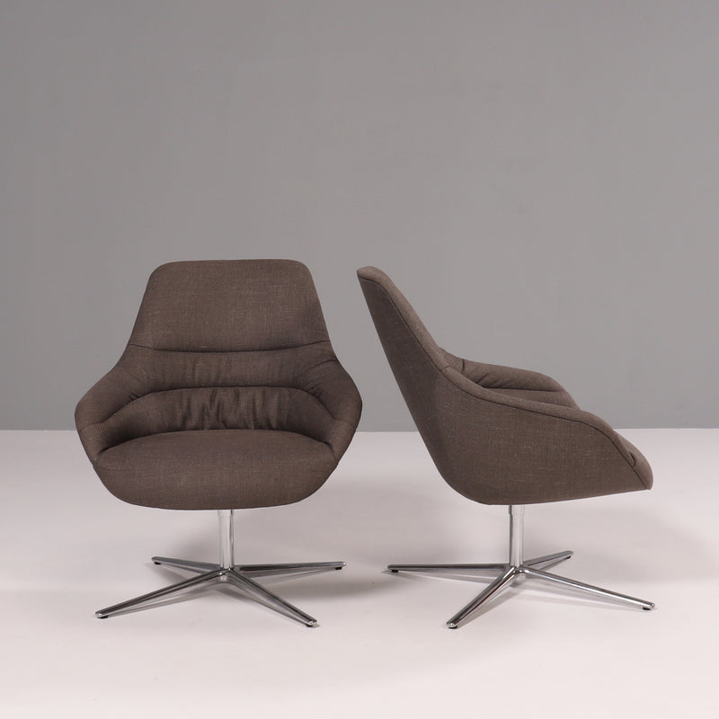 Walter Knoll 'Kyo' Upholstered Lounge Chairs by PearsonLloyd, Set of 2