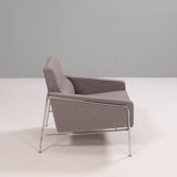 Arne Jacobsen for Fritz Hansen Grey Series 3300 Armchairs, 2002, Set of 2