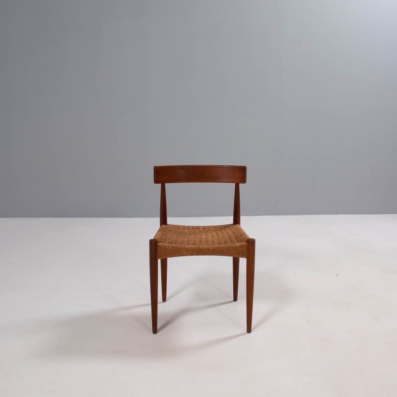 Arne Hovmand-Olsen for Mogens Kold Mid-Century Teak Dining Chairs, Set of 4