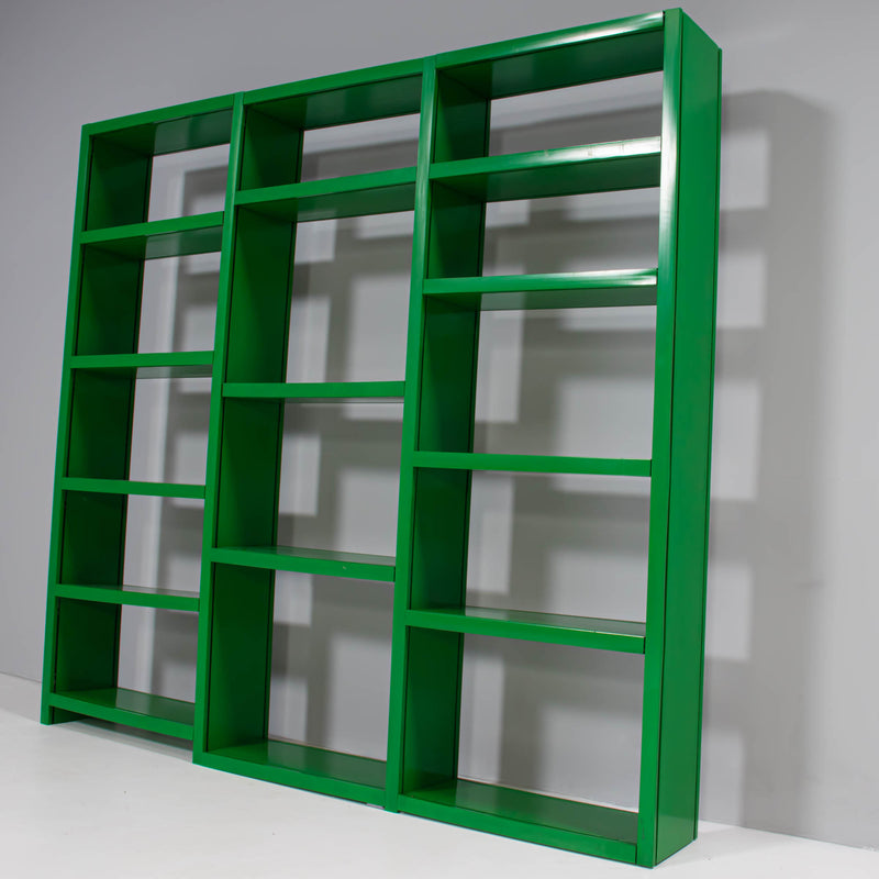 Artemide by Ernesto Gismondi Dodona 300 Green Bookshelves, 1970s