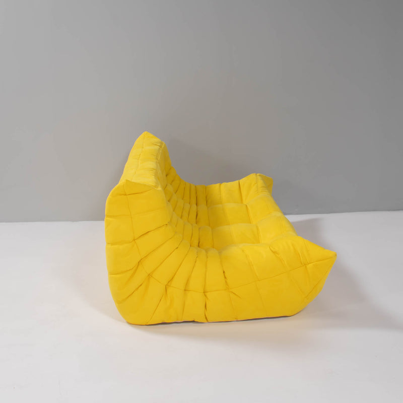 Ligne Roset by Michel Ducaroy Togo Yellow Modular Sofa, Set of 3
