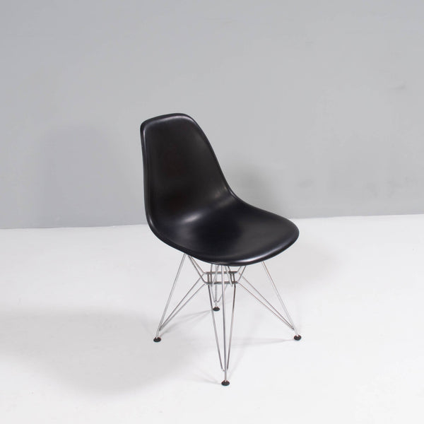 Charles & Ray Eames for Vitra Dim Black DSR Dining Chair
